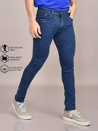 Stylish Denim Solid Jeans for Men-thumb2