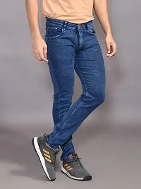 Stylish Denim Solid Jeans for Men-thumb1