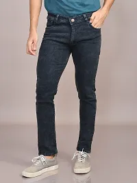 Stylish Denim Solid Jeans for Men-thumb4