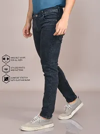 Stylish Denim Solid Jeans for Men-thumb2