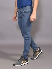 Stylish Denim Solid Jeans for Men-thumb4