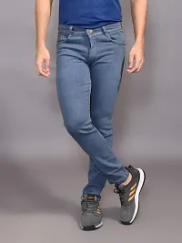 Stylish Denim Solid Jeans for Men-thumb2