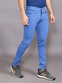 Stylish Denim Solid Jeans for Men-thumb1