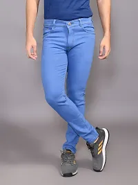 Stylish Denim Solid Jeans for Men-thumb2