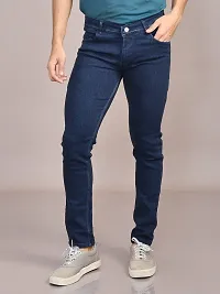 Stylish Denim Solid Jeans for Men-thumb3