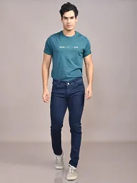 Stylish Denim Solid Jeans for Men-thumb4