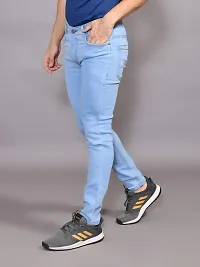 Stylish Denim Solid Jeans for Men-thumb3