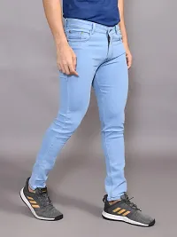 Stylish Denim Solid Jeans for Men-thumb1