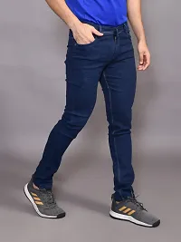 Stylish Denim Solid Jeans for Men-thumb3