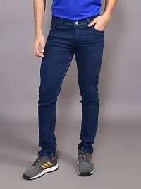 Stylish Denim Solid Jeans for Men-thumb1