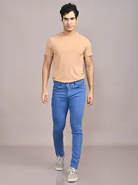 Stylish Denim Solid Jeans for Men-thumb3