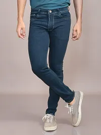 Stylish Denim Solid Jeans for Men-thumb3