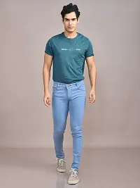 Stylish Denim Solid Jeans for Men-thumb3