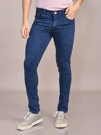 Stylish Denim Solid Jeans for Men-thumb4