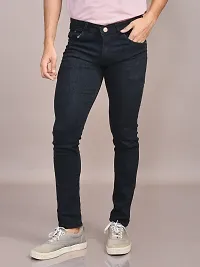 Stylish Denim Solid Jeans for Men-thumb1