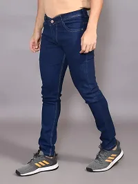 Stylish Denim Solid Jeans for Men-thumb4