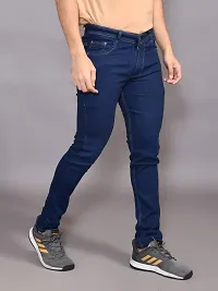 Stylish Denim Solid Jeans for Men-thumb1