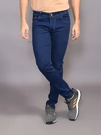 Stylish Denim Solid Jeans for Men-thumb2