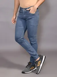 Stylish Denim Solid Jeans for Men-thumb3