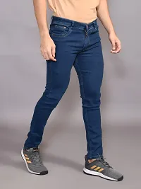 Stylish Denim Solid Jeans for Men-thumb3