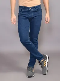 Stylish Denim Solid Jeans for Men-thumb4