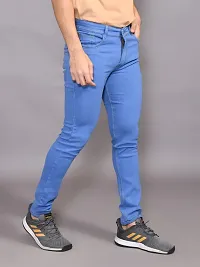 Stylish Denim Solid Jeans for Men-thumb1