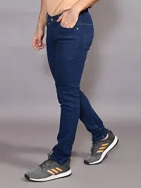 Stylish Denim Solid Jeans for Men-thumb3