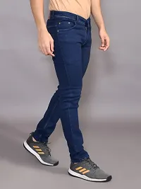 Stylish Denim Solid Jeans for Men-thumb1