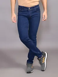 Stylish Denim Solid Jeans for Men-thumb2