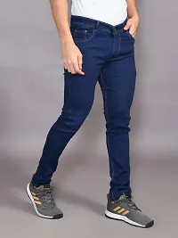 Stylish Denim Solid Jeans for Men-thumb3