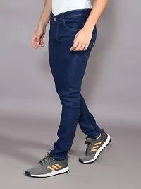 Stylish Denim Solid Jeans for Men-thumb4