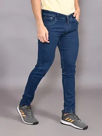 Stylish Denim Solid Jeans for Men-thumb4