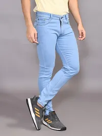 Stylish Denim Solid Jeans for Men-thumb2