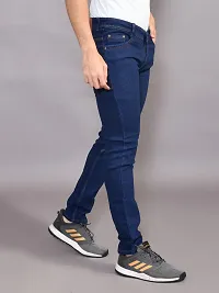 Stylish Denim Solid Jeans for Men-thumb4