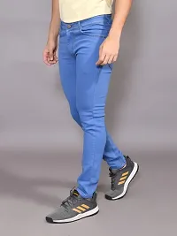 Stylish Denim Solid Jeans for Men-thumb4