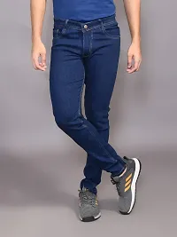 Stylish Denim Solid Jeans for Men-thumb4