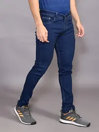 Stylish Denim Solid Jeans for Men-thumb1