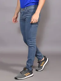 Stylish Denim Solid Jeans for Men-thumb3