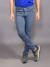 Stylish Denim Solid Jeans for Men-thumb4