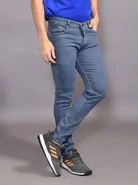 Stylish Denim Solid Jeans for Men-thumb1