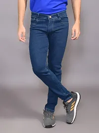 Stylish Denim Solid Jeans for Men-thumb3