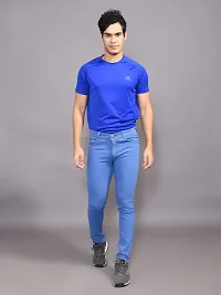 Stylish Denim Solid Jeans for Men-thumb4