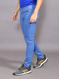 Stylish Denim Solid Jeans for Men-thumb1