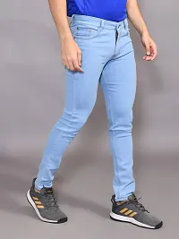 Stylish Denim Solid Jeans for Men-thumb1