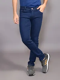 Stylish Denim Solid Jeans for Men-thumb2