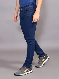 Stylish Denim Solid Jeans for Men-thumb3