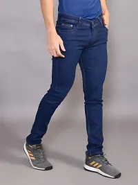 Stylish Denim Solid Jeans for Men-thumb4