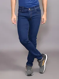 Stylish Denim Solid Jeans for Men-thumb1