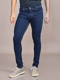 Stylish Denim Solid Jeans for Men-thumb3