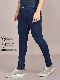 Stylish Denim Solid Jeans for Men-thumb1